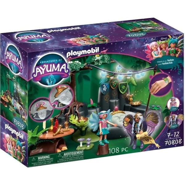 PLAYMOBIL - 70808 - AYUMA - Vårälvor - 108 stycken - För barn från 7 år och uppåt
