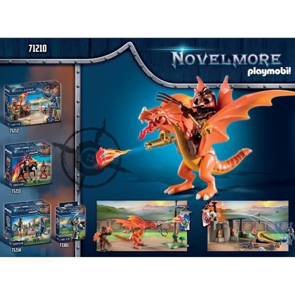 PLAYMOBIL 71210 Novelmore Knight Novelmore Fighter Burnham Raider