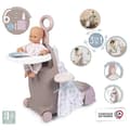 Miniatyrbild 3 av 5: 3-i-1-koffert för barn - Baby Nurse - För bebisar upp till 42 cm - Beige/Rosa/Vit