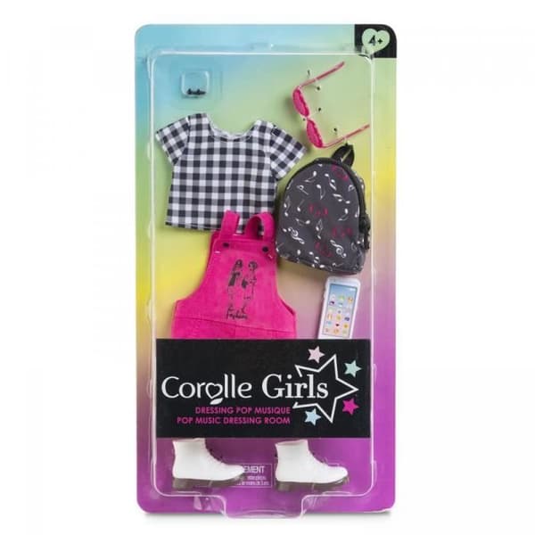 Nuken tarvikkeet - COROLLE - Corolle Girls Pop Music & Fashion Dress Room - 4-vuotiaasta alkaen