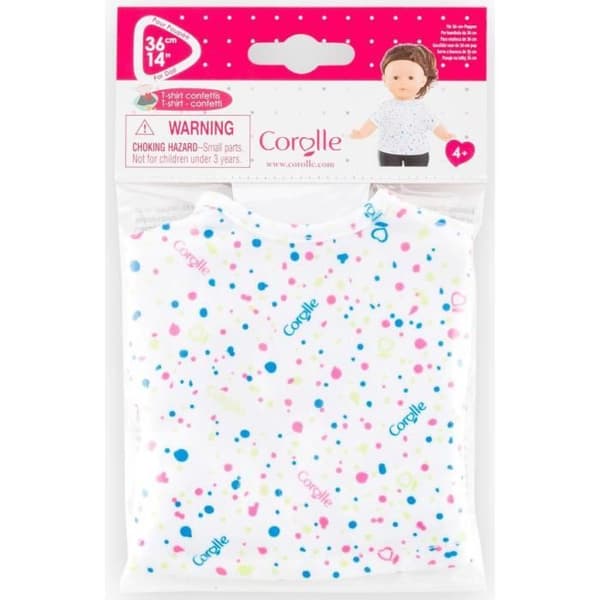 Corolle - Confetti T-shirt, för Ma Corolle docka