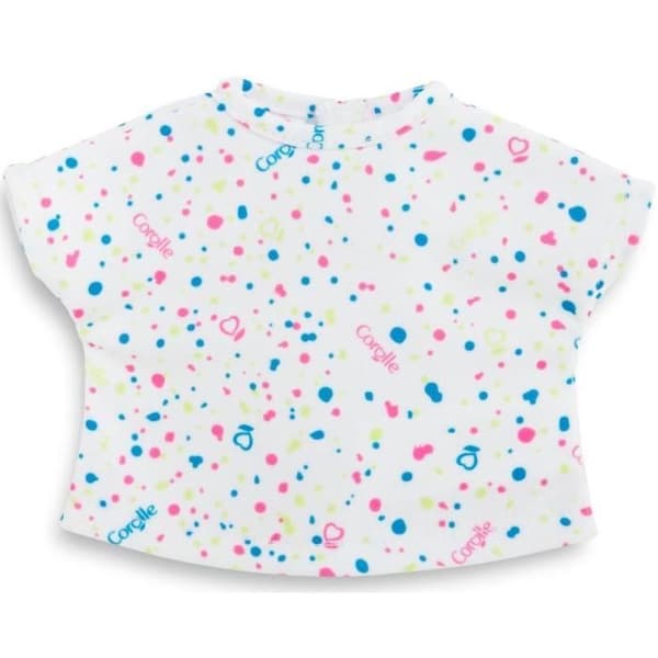 Corolle - Confetti T-shirt, för Ma Corolle docka