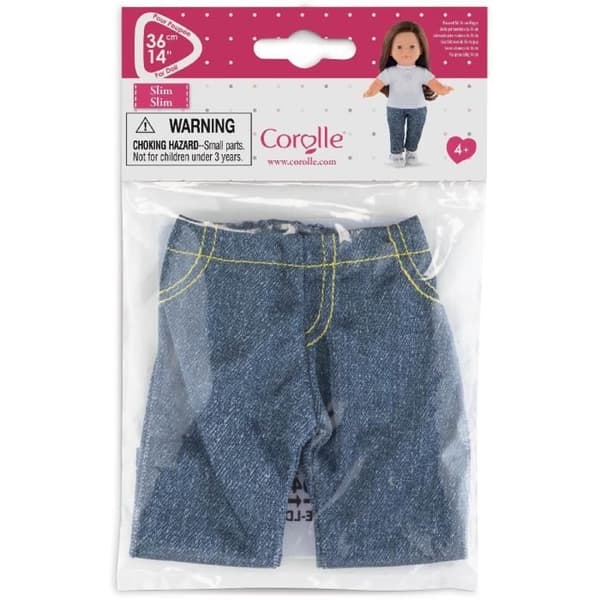 Smala byxor till Ma Corolle docka - COROLLE - 36cm - Blå