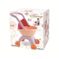Miniatyrbild 3 av 3: ECOIFFIER NURSERY barnvagn för 32 cm bebis - 2-läges huva - Rosa - Från 18 månader