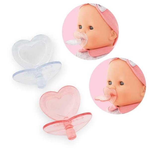 Tillbehör för min stora Corolle-docka 36 och 42 cm: Set med 2 nappflaskor