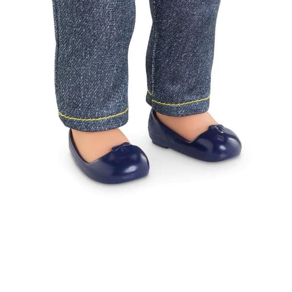 Sko för docka Ma Corolle 36 cm: Ballerinor Marinblå