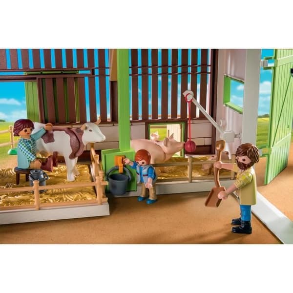 PLAYMOBIL 71304 Gård med solpaneler, Lantliv på gården, 182 stycken, från 4 år och uppåt