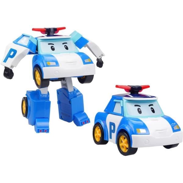 Robocar Poli - Amber Transformable Robot Vehicle - 10 cm - ROBOCAR varumärke