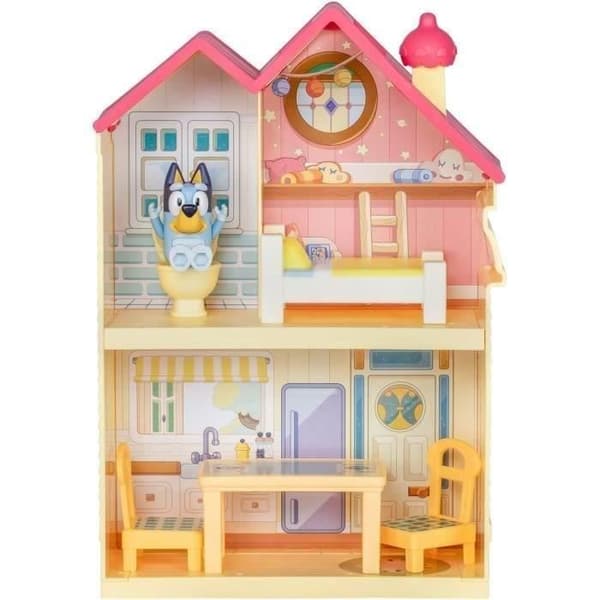 Bluey, Bluey's Mini House, Statyett och hus, Miniatyruniversum, Moose Toys