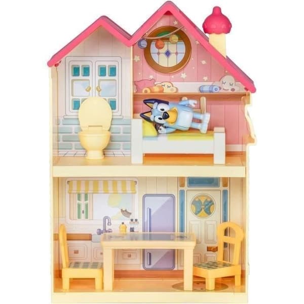Bluey, Bluey's Mini House, Statyett och hus, Miniatyruniversum, Moose Toys