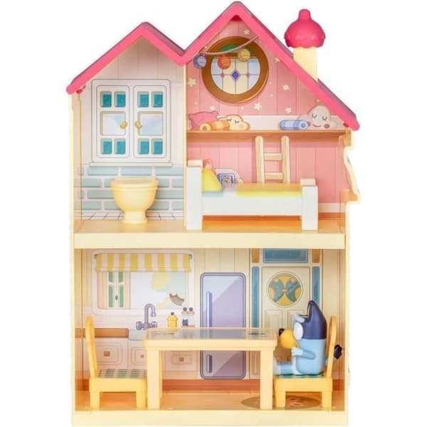 Bluey, Bluey's Mini House, Statyett och hus, Miniatyruniversum, Moose Toys