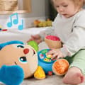 Pikkukuva 6 / 6: Pehmolelu Fisher-Price Laugh and Learn Puppy Progressive Awakening Musical Plush JFD20 Ruskea Pehmo Musikaalinen Koira