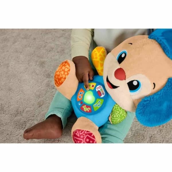 Pehmolelu Fisher-Price Laugh and Learn Puppy Progressive Awakening Musical Plush JFD20 Ruskea Pehmo Musikaalinen Koira