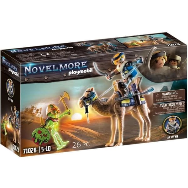 PLAYMOBIL - 71028 - Novelmore - Sal'ahari Sands - Arwynn and Skeleton Soldier