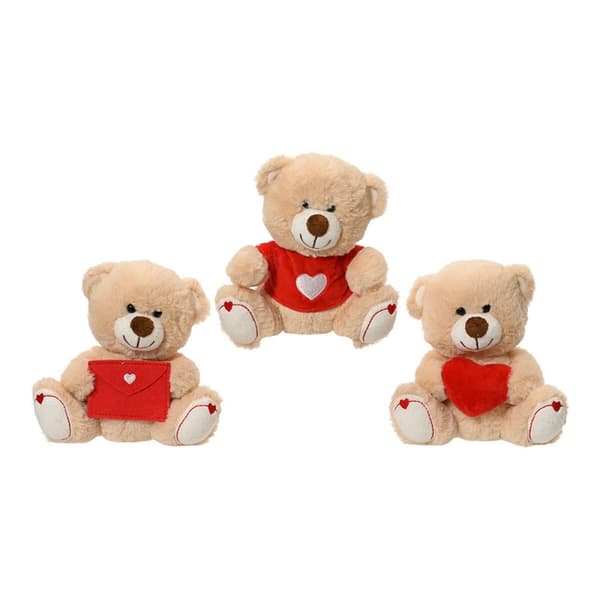Bjørnebamse EDM 808762 Valentinsdag 15 cm