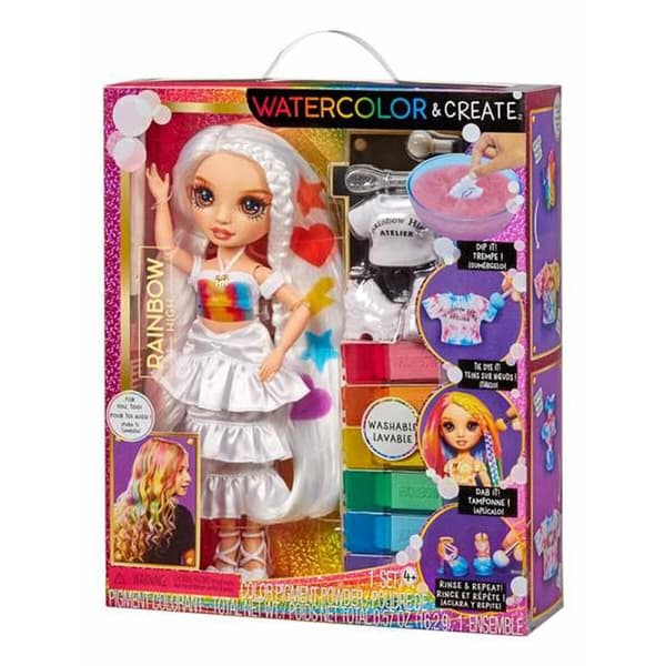 Docka MGA Rainbow High WaterColor & Create 22 cm
