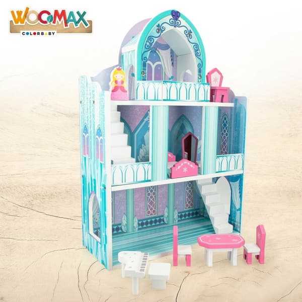 Miniature Hus Woomax 9 Dele 2 enheder 37 x 53,5 x 15 cm