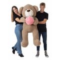 Miniatyrbillede 2 af 4: Bjørnebamse Jordbær 140 cm