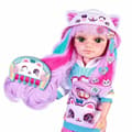 Miniatyrbillede 4 af 10: Dukke Nancy Catwaii 42 cm