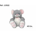 Miniatyrbillede 3 af 3: Bamse Artesanía Beatriz Grå 45 cm Rotte