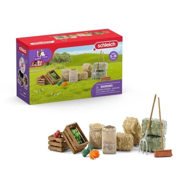 Matkit, tillbehör, Schleich 42105 Hästklubb, För barn från 5 år och uppåt