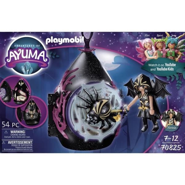 PLAYMOBIL Ayuma Bat Fairies Playhouse - Lekstuga med karaktär och tillbehör