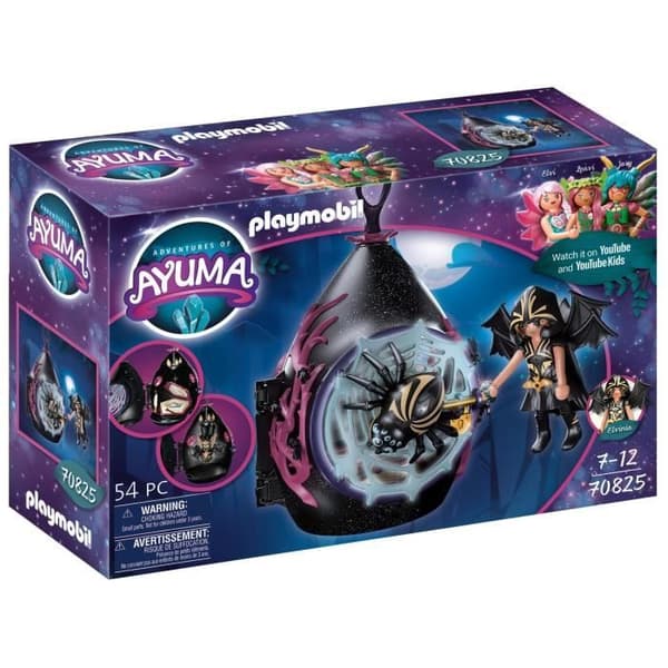 PLAYMOBIL Ayuma Bat Fairies Playhouse - Lekstuga med karaktär och tillbehör
