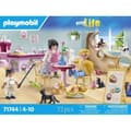 Miniatyrbild 5 av 6: PLAYMOBIL 71744 Kattcafé med 6 katter och 3 figurer, My Life, 72 delar, Från 4 år