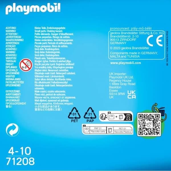 Playmobil - Snöprinspar - 71208 - För barn - Vit och Flerfärgad