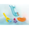 Miniatyrbild 2 av 6: PLAYMOBIL Junior 71689 Vattenrutschbana och marina djur, Badleksak, Från 18 månader