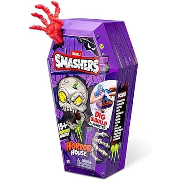 Zuru Smashers - ZURU - Serie 1 - 15+överraskningar - Skräckhus - Interaktivt spel för barn