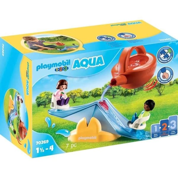 PLAYMOBIL 1.2.3 - 70269 - Vattengunga med vattenkanna - Unisex - Röd - Barn - 18 månader - Plast