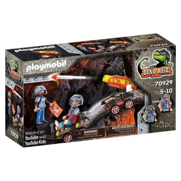 PLAYMOBIL 70929 Dino Rise Shooting Vehicle för Dino Mine