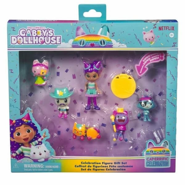 Docka tillbehör Spin Master DELUXE CELEBRATION FIGURE SET