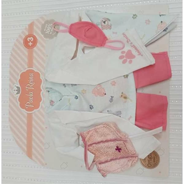 Nuken vaatteet Paola Reina Esme 32 cm Eläinlääkäri