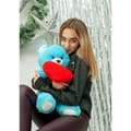 Pikkukuva 5 / 9: Nallekarhu GO GIFT FRANK 50 BL Sininen Pehmo Sydän 50 cm