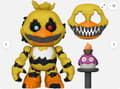 Miniatyrbild 3 av 8: Funko Five Nights At Freddys Snaps Toy Chica Nightmare Chica Action Figures