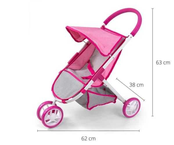 Milly Mally Susie Prestige Rosa Dockvagn