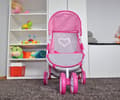 Miniatyrbild 7 av 9: Milly Mally Susie Prestige Rosa Dockvagn