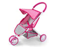 Miniatyrbild 2 av 9: Milly Mally Susie Prestige Rosa Dockvagn