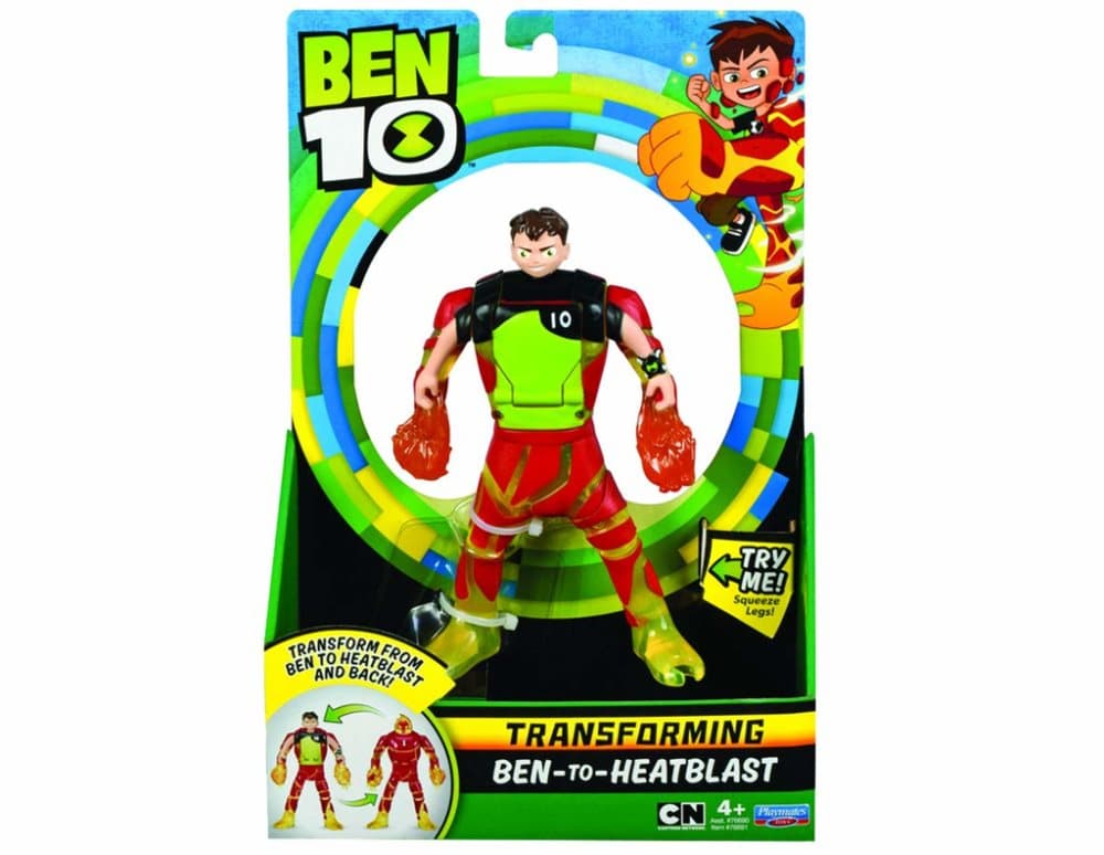 Ben 10 Ben To Alien Transforming Figure - Ben-To-Heatblast