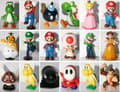 Pikkukuva 3 / 6: 18 Pack Super Mario hahmot