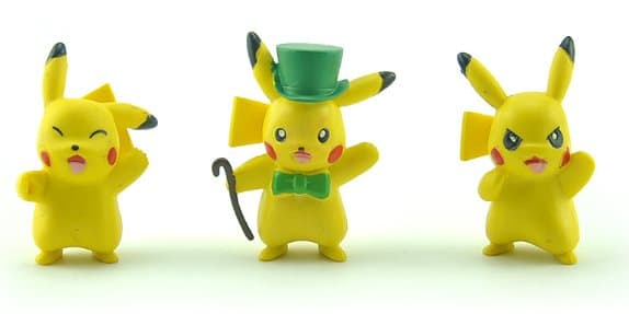 6 Pack Pokemon Pikachu kuviot