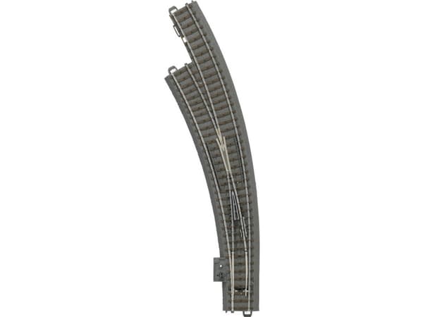 Märklin Left Curved Turnout, 3 vuosi/vuosia, Musta