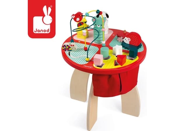 Janod Educational iso puinen pöytä Baby Forest (J08018)
