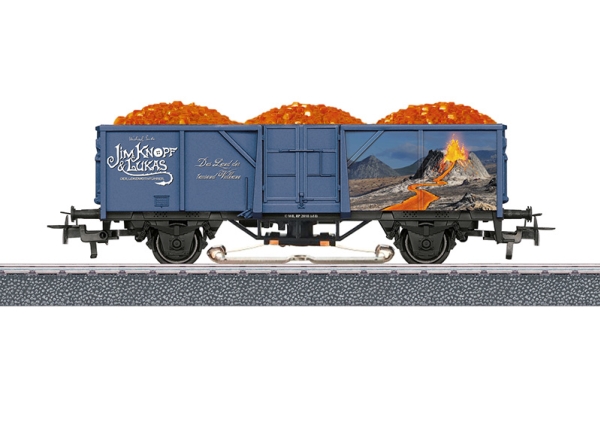 Märklin "Lava Car", Vagn, HO (1:87), Blå, 1 styck