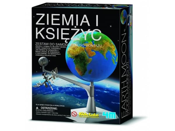 4M Laboratory Set Earth and Moon, 00-03241