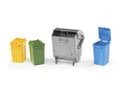 Miniatyrbilde 5 av 5: Bruder Garbage can set accessories