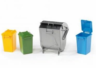 Bruder Garbage can set accessories Multifärg