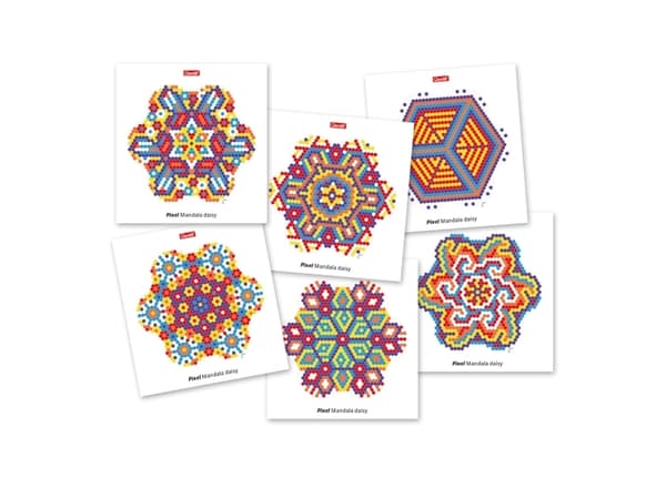 Pixel Mandala Daisy 1200 St